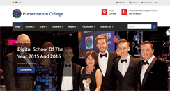 Desktop Screenshot of presentationcollegecarlow.com